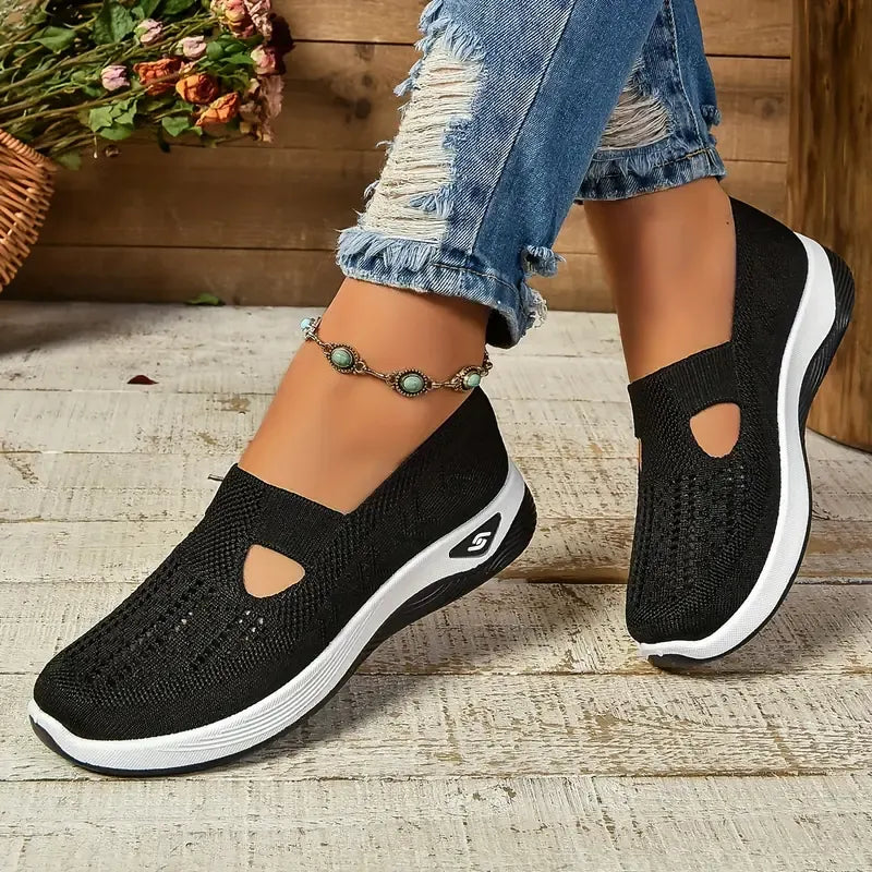 🔥Last Day Promotion 70% OFF - Women's Casual Breathable Slip On Orthopaedic Walking Sneakers